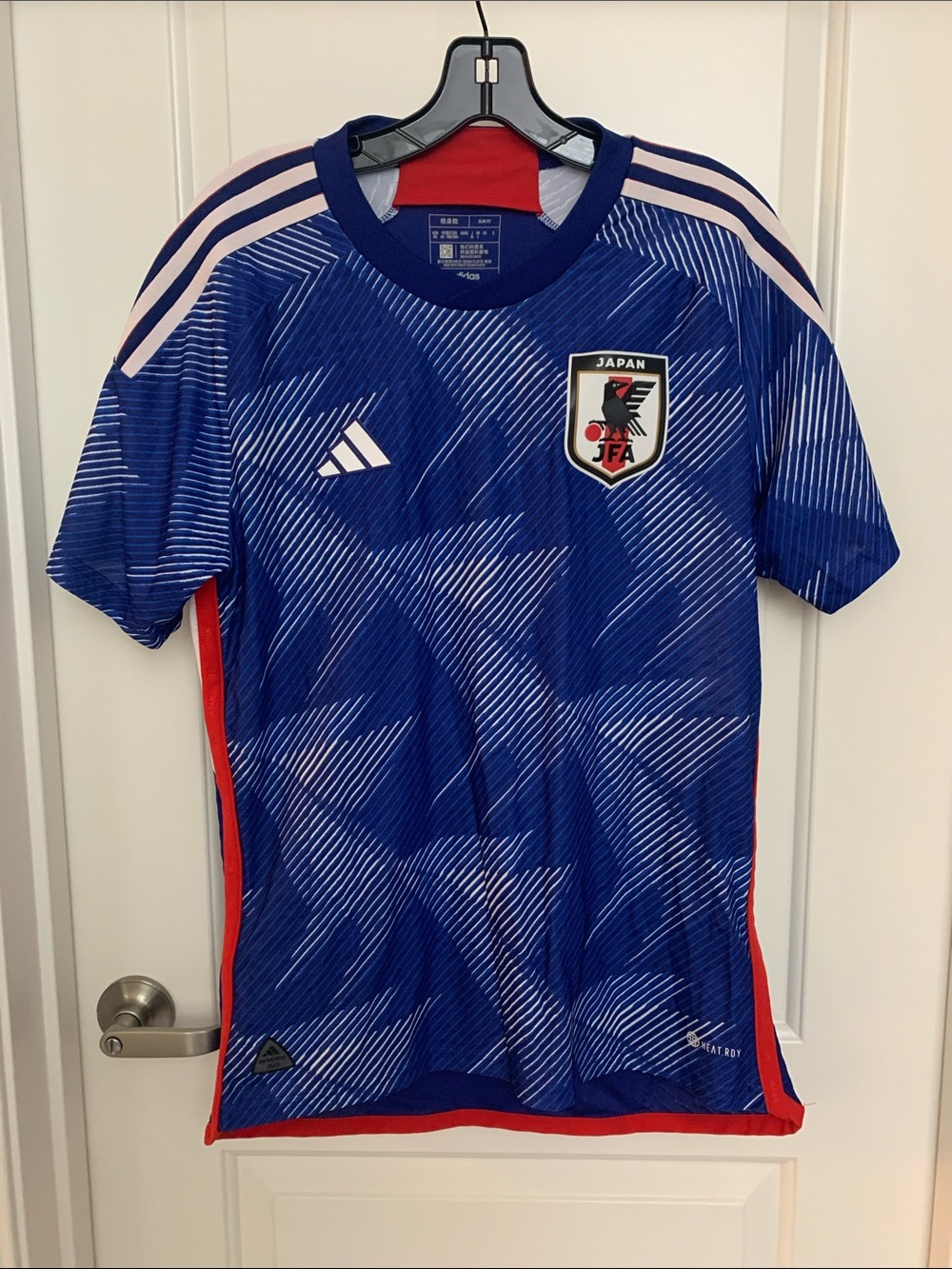 Adidas Japan 2022 Home Authentic Jersey Size Japan XL
